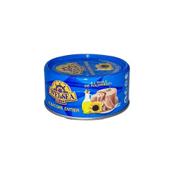 Welsea thon entier albacore à l'huile de tournesol 160 g
