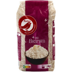 [2326] AUCHAN Riz Basmati 1KG